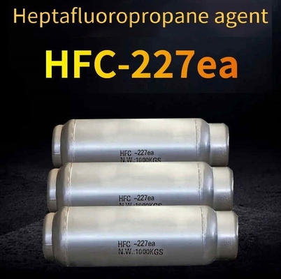 HFC 227ea FM200 Agente limpiador no corrosivo de baja toxicidad Agente limpiador antiincendios