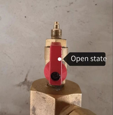 1.6MPa Presión NOVEC 1230 Sistema de extinción de incendios Alta seguridad 0.2L 0.4L 0.8L 1L