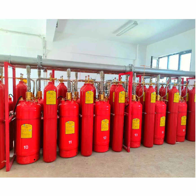Sistema de flujo de pistón sin contaminación y sin olor FM200 Sistema automático de extinción de incendios