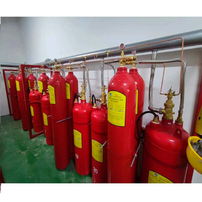 Sistema de flujo de pistón sin contaminación y sin olor FM200 Sistema automático de extinción de incendios
