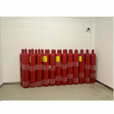Sistema de extinción de incendios de gas inodoro FM200 Agente de pureza 99,99%