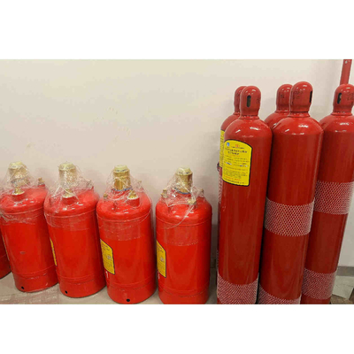 Sistema de extinción de incendios de gas inodoro FM200 Agente de pureza 99,99%