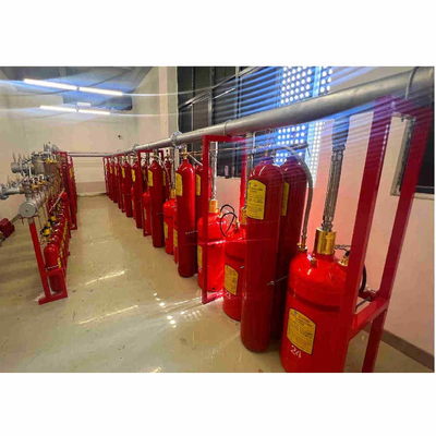 4.2MPa 5.6MPa FM200 Sistema de flujo de pistón 120L Equipo de extintor de incendios