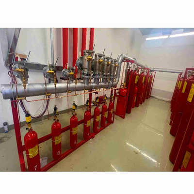 4.2MPa 5.6MPa FM200 Sistema de flujo de pistón 120L Equipo de extintor de incendios