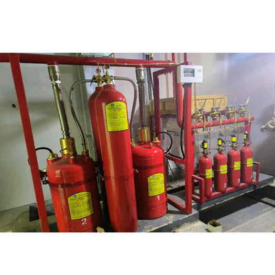 FM200 Sistema de extinción de incendios de gas mezclado Agente de pureza 99,99% Inodoro
